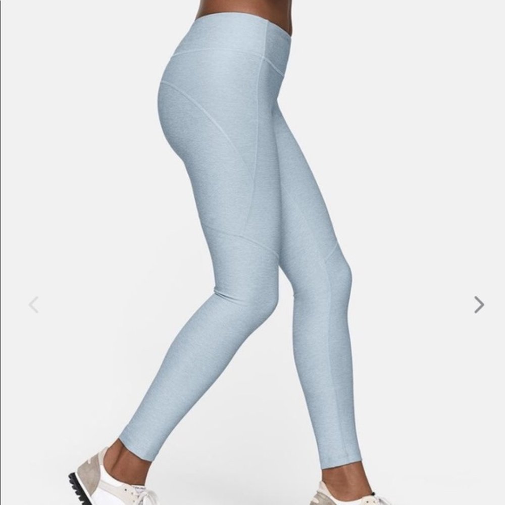 7/8 Warmup Leggings in Blue Quartz